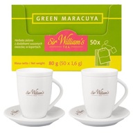 Sir William's Green Maracuya 50x1,6g a 2 šálky 250