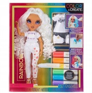 Rainbow High - Color & Create Doll Farbenie bábiky + fixky