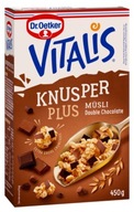 DR.OETKER VITALIS PLUS MUSLI DVOJITÁ ČOKOLÁDA