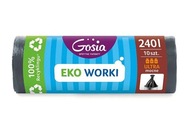 GOSIA LDPE ULTRA STRONG EKO VRECIA NA ODPAD 240L