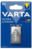 Varta Ultra Lithium 6LR61 6F22 9V lítiová batéria