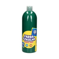 Tmavozelená farba na školský plagát 1000ml Astra