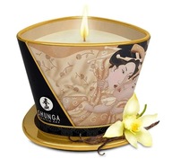 Shunga - Masážna sviečka - Vanilka 170ml