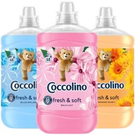 Coccolino aviváž Fresh & Soft Mix Set 3x1,7L 204 praní