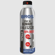 Bros Sprej proti komárom a kliešťom 50% DEET 180 ml TROPICAL