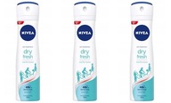 Nivea Fresh Antiperspirant Spray Women 3x150ML