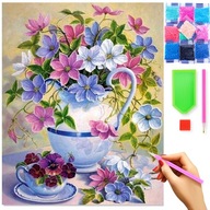 Diamond Diamond Painting Mosaic Wareful Byticet 40x50 cm set 5D