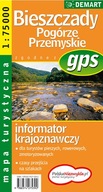 TURISTICKÁ MAPA BIESZCZADY A PRZEMYSKÉ PLASTY 1:75 000 -