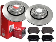 BREMBO ZADNÉ DISKY, DESTIČKY, AUDI A3 8P S3 RS3 310MM