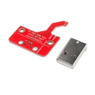 Štít s USB konektorom pre Raspberry Pi Zero