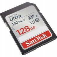 Pamäťová karta SanDisk Ultra SDXC SD 128 GB 140 MB/s