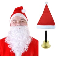 KOSTÝM SANTA STAR HAT BARD 3ks