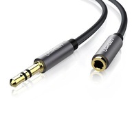 UGREEN UGREEN AV118 AUX audio predlžovací kábel 3,5 mm jack, 1,5 m (čierny)