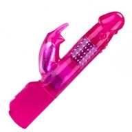 SEX VIBRATOR G-SPOT MASÁŽER OTÁČANIA 25 CM PURPUROVÝ