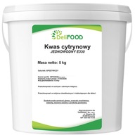 KYSELINA CITRÓNOVÁ MONOHYDRÁT POTRAVINY E330 (DeliFood) 5 kg