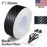 CARBON FIBER BLACK 1" rolka vinylových prúžkov