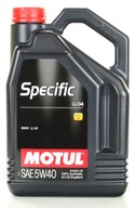 MOTUL 5W40 ŠPECIFICKÝ OLEJ LL-04 C3 5L BMW MINI