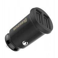 Baseus Grain Auto nabíjačka 2x USB 5V 3,1A