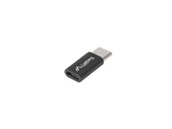 Adaptér Lanberg USB typ-CM - micro USB-BF čierny