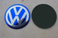 VW 90mm EMBLÉMY NÁLEPKY NA HLINÍKOVÉ RÁFIKY MODRÉ