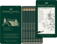 SADA CERÚZ FABER CASTELL ART 9000 12 KUS