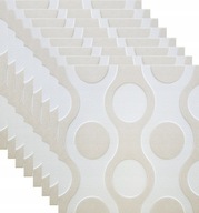 3D STROPNÉ KAZETY CIRCLE BREEZ BEIGE SET 2m2