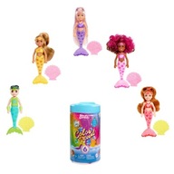 Mattel Barbie Color Reveal bábika Farebná morská panna HCC75