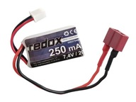 LI-PO BATÉRIA 7,4V 2S 250mAh 20C REDOX Jakar