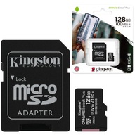 128GB MICRO SD PAMÄŤOVÁ KARTA + KINGSTON SD ADAPTÉR