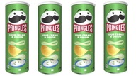 4x 165g PRINGLES Cream & Onion Chips UK