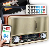 POWERBANK PRENOSNÉ RÁDIO BLUETOOTH SKUTOČNÝ RETRO VINTAGE ŠTÝL