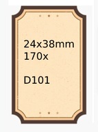 NIIMBOT Labels Samolepky pre D101 24*38mm 170ks