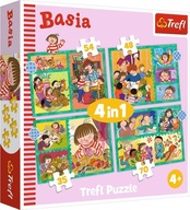 BASIA PUZZLE 4V1 BASI'S DOBRODRUŽSTVÁ 207 KUSOV. KLUB