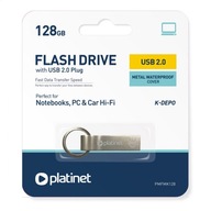 PLATINET PENDRIVE USB 2.0 K-Depo 128 GB KOVOVÝ UDP VODODOLNÝ [45679]