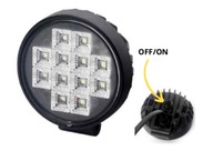 Svietidlo 12 LED výkon 12W s ON / OFF obytný automobil 12v 24v