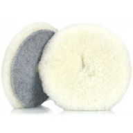 Koch Fur Polishing White Velcro Wool 150 mm