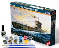 Das U-Boat VIIC Model ponorky U-617, 1:400