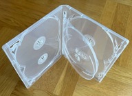 10 boxov AMARAY CLEAR pre 6 x DVD a šesť 14 mm diskov