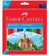 Hradné pastelky 48 farieb FABER CASTELL