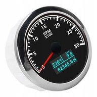 Vodotesný tachometer 3 v 1