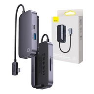 Rozbočovač Baseus PadJoy Series 6v1 USB-C na USB 3.0 + HDMI + USB-C PD