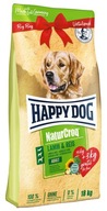 HAPPY DOG 15kg + 3kg ZDARMA NaturCroq LAMB jahňacie s ryžou