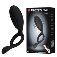 Prsteň na penis PRETTY LOVE - vibrácie ETHEL