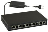 Gigabitový PoE switch Pulsar SG108-90W, 8 PoE portov