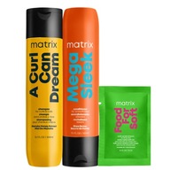 Matrix Set A Curl Can Dream + Mega Sleek: šampón, kondicionér 300ml ZDARMA