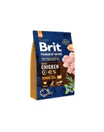 BRIT PREMIUM BY NATURE Suché krmivo pre psov SENIOR Crispy Veľkosť S/M 3 kg