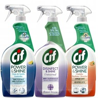 CIF POWER&SHINE SPRAY MIX SET 3x750ML