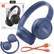 JBL 510BT BEZDRÔTOVÉ SLÚCHADLÁ S BLUETOOTH MIKROFÓNOM MODRÁ