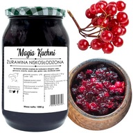 NÍZKOSLADKÉ brusnice, 1kg téglik, 100% NATURAL