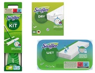 SWIFFER SWEPER MOP + STIERKY 44 / SUCHÉ a 23 / MOKRÉ